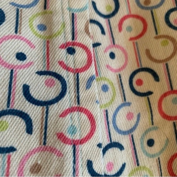 Retro Fun Colorful Print Skirt With A Flare - Picture 4 of 12